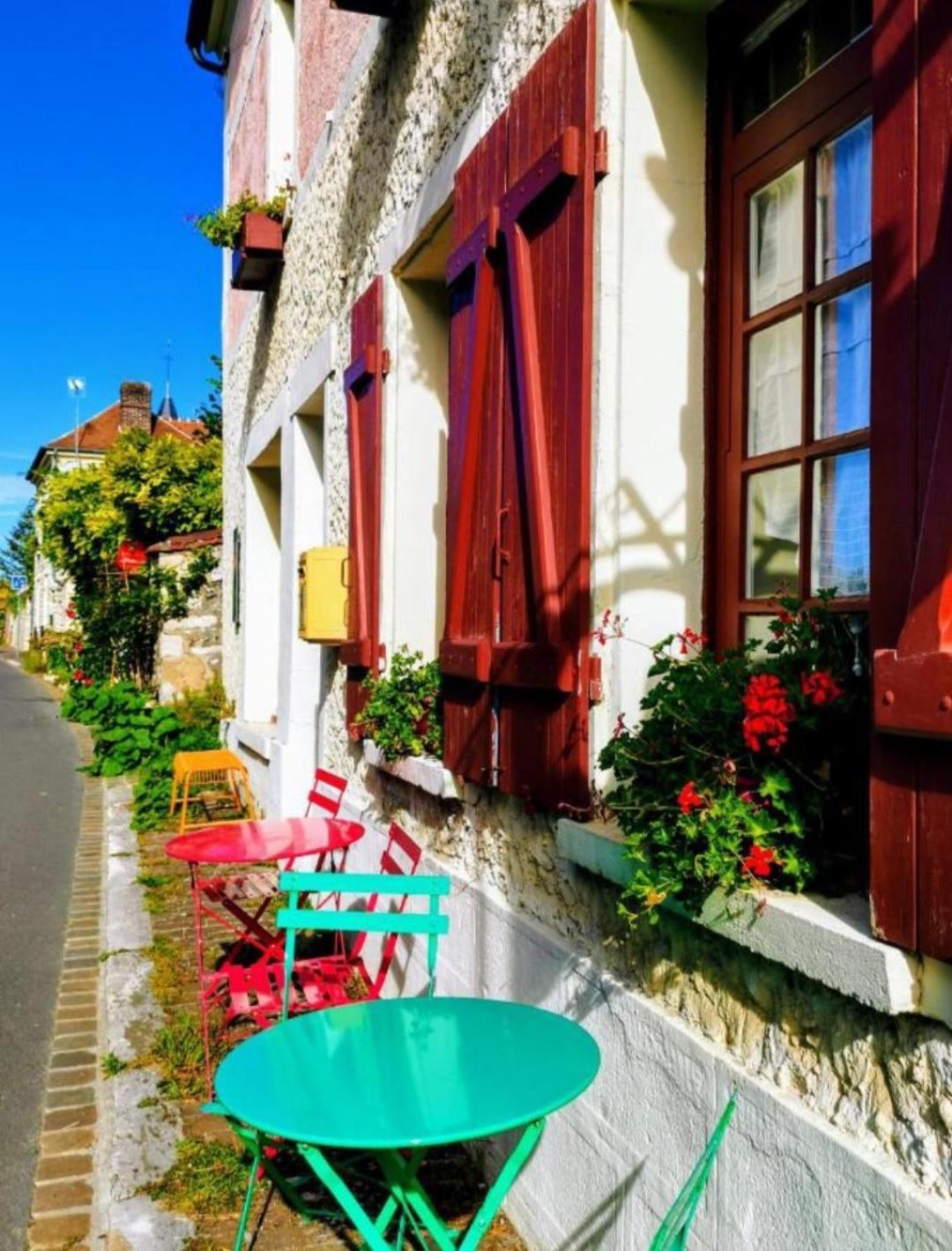 Bed and Breakfast Le Coin Des Artistes Giverny Exterior foto