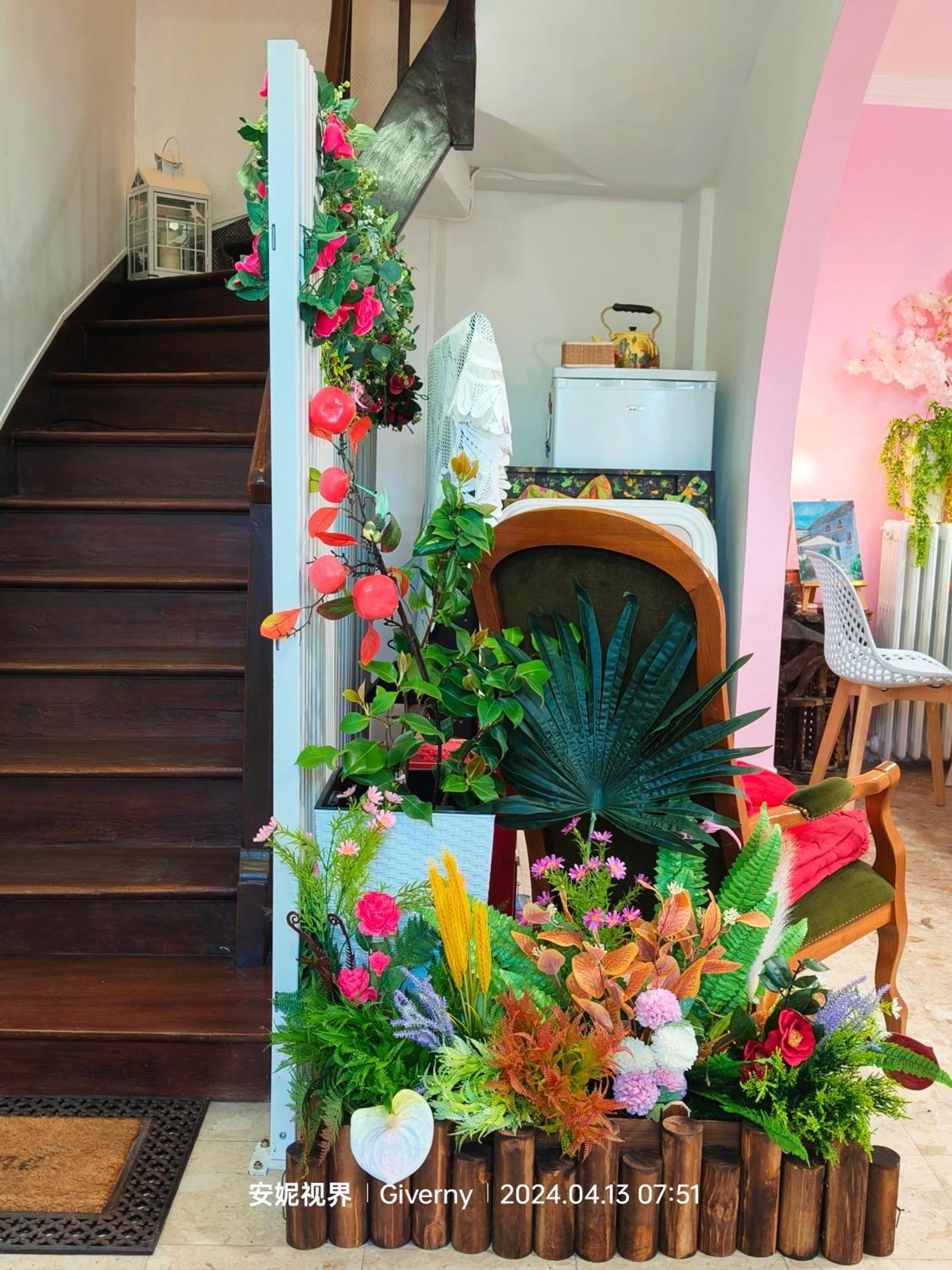 Bed and Breakfast Le Coin Des Artistes Giverny Exterior foto