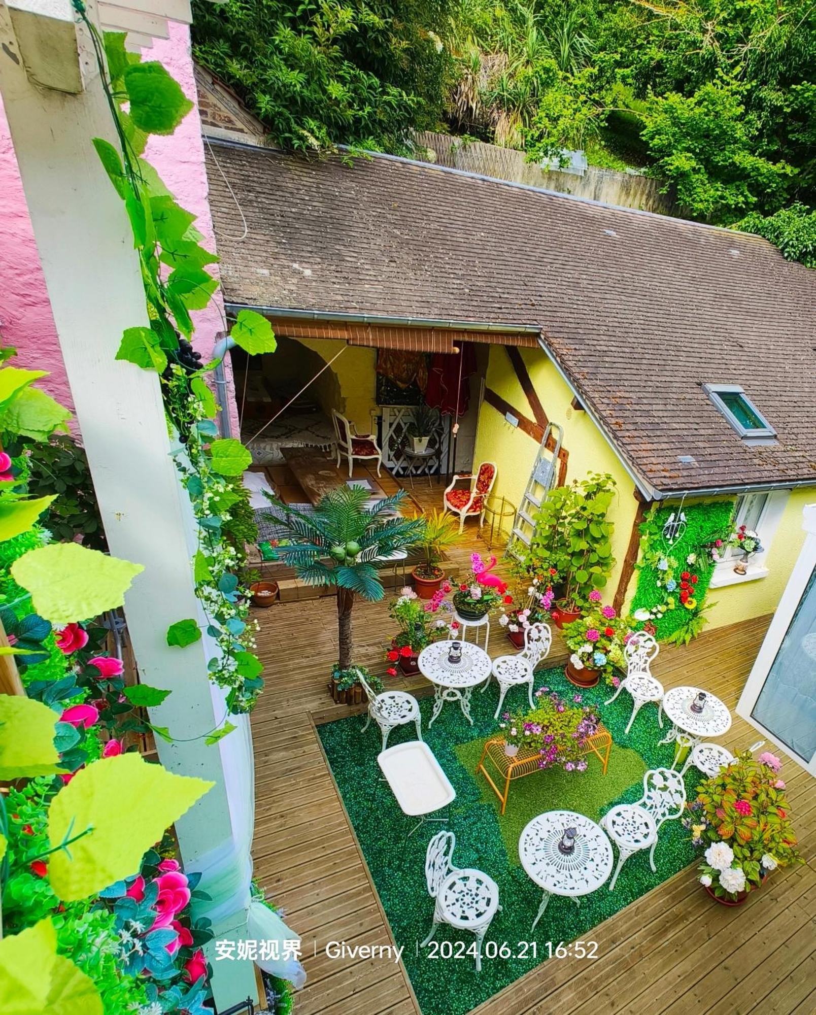 Bed and Breakfast Le Coin Des Artistes Giverny Exterior foto
